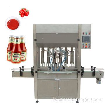 מכונת מילוי ריבת צנצנות ממפעל באיכות גבוהה